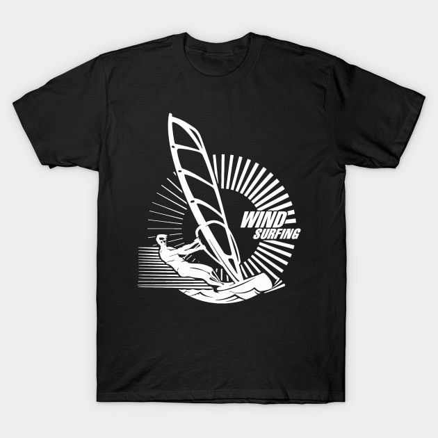Windsurfing T-Shirt by Dodgefashion